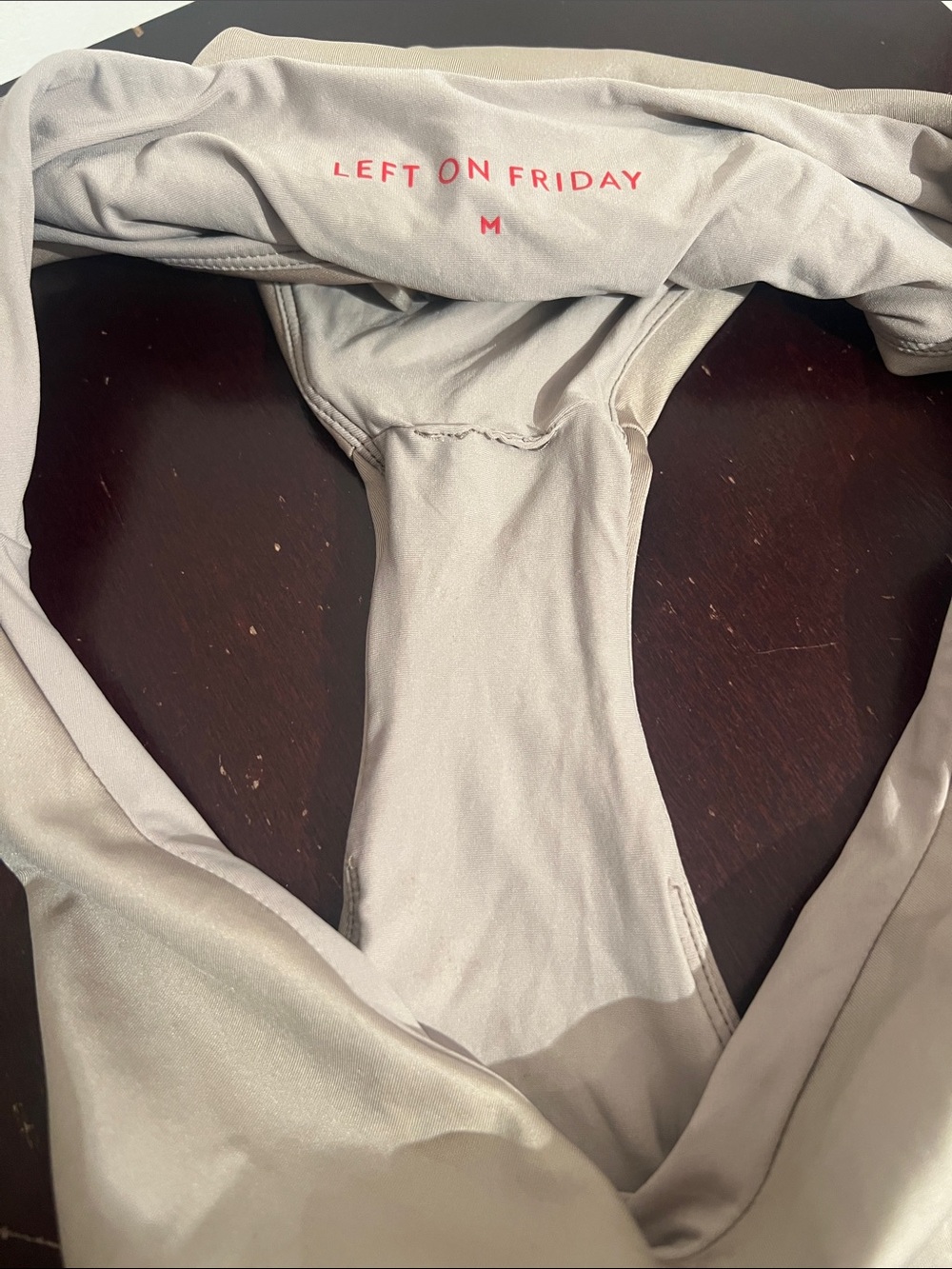 Left On Friday Beige Ribbed Bikini Set - Picture 10 of 16
